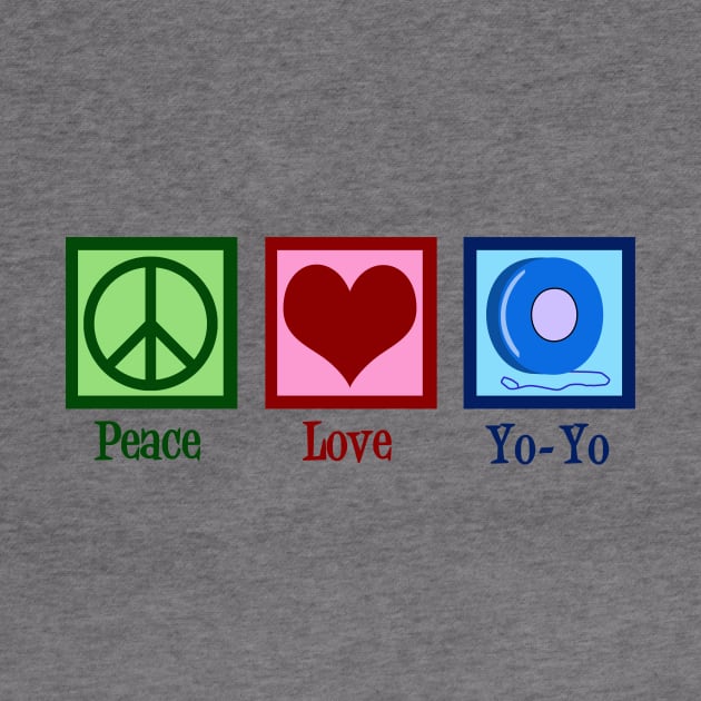 Peace Love Yoyo by epiclovedesigns